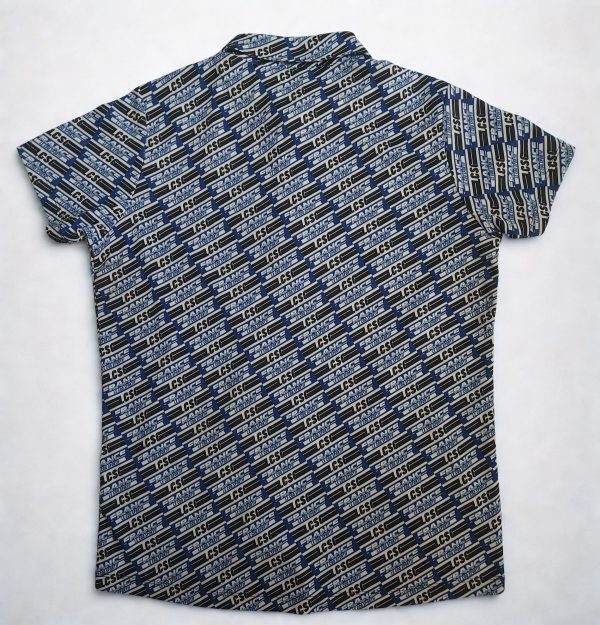 Le Coq Sportif Logo Print Men Golf Polo Shirt