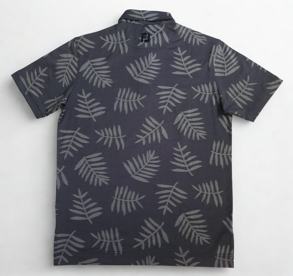FootJoy Leaf Print Men Golf Polo Shirt