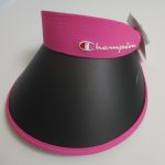 Champion Pink and Black UPF Golf Visor
