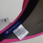 Champion Pink and Black UPF Golf Visor