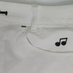 Le Coq Sportif White Performance Women Golf Trouser