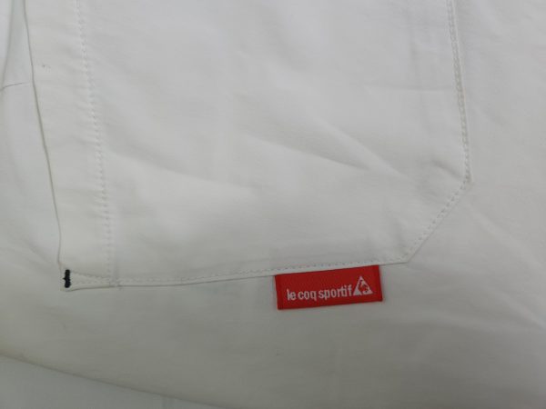 Le Coq Sportif White Performance Women Golf Trouser