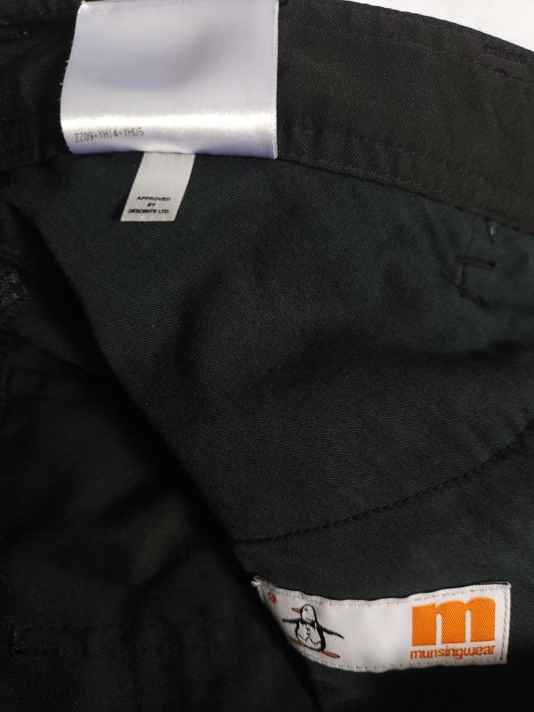 Munsingwear Black Performance Women Golf Trouser