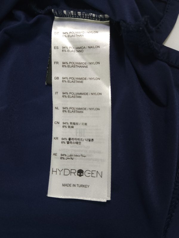 Hydrogen Dark Blue Short Sleeve Women Golf Polo Shirt