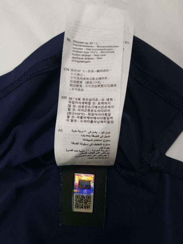Hydrogen Dark Blue Short Sleeve Women Golf Polo Shirt