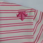 Srixon White Pink Mock Neck Women Top