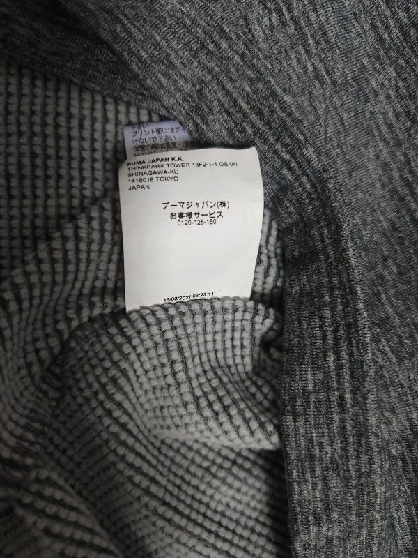 Puma Grey Heathered Women Long Sleeve Golf Dress