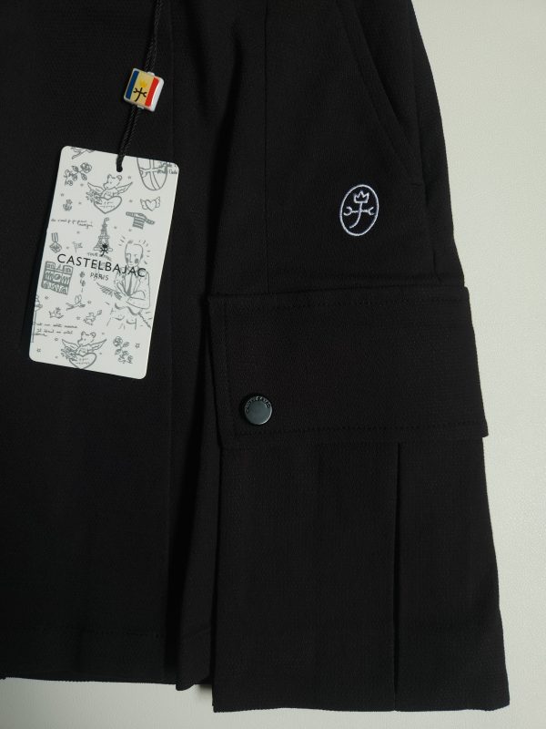 Castelbajac Black Golf Women Skort