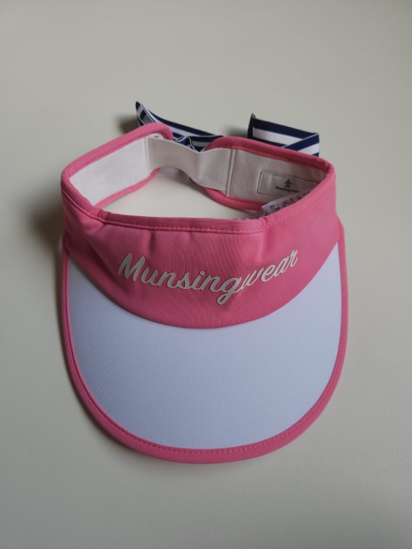 Munsingwear Pink Golf Visor
