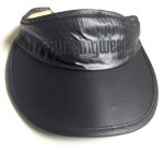 Munsingwear Black High Golf Visor