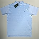 LIV Golf Men Striped Polo Shirt