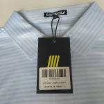 LIV Golf Men Striped Polo Shirt