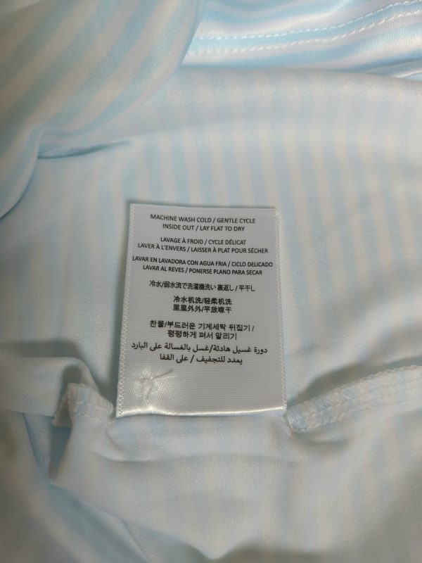 LIV Golf Men Striped Polo Shirt
