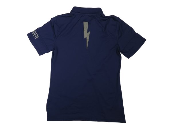 Hydrogen Dark Blue Short Sleeve Women Golf Polo Shirt
